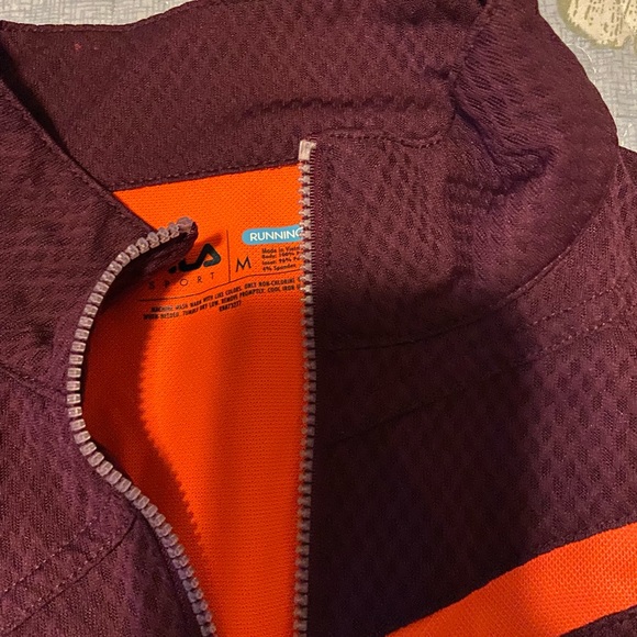 NWOT Fila quarter zip - Picture 2 of 2